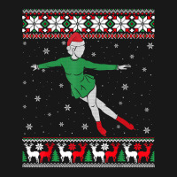 Figure Skating Dancer Ice Skate Dancing Happy Holidays T Shirt Flannel Shirt | Artistshot