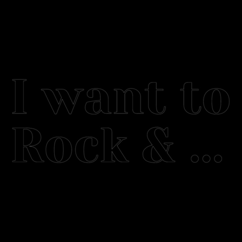 I Wan To Rock &... V-neck Tee | Artistshot