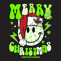 Gastroschisis Awareness Awareness - Santa Hat Merry Christmas Cure T-shirt | Artistshot