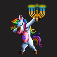 Jewnicorn Jewish Unicorn Cute Hanukkah Chanukkah Gift T-shirt | Artistshot