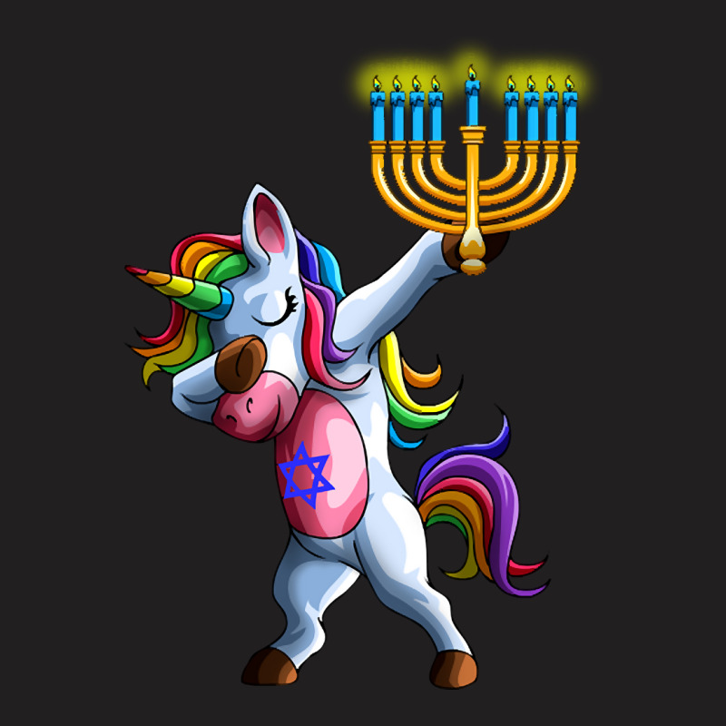 Jewnicorn Jewish Unicorn Cute Hanukkah Chanukkah Gift T-shirt | Artistshot