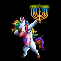 Jewnicorn Jewish Unicorn Cute Hanukkah Chanukkah Gift Fleece Short | Artistshot