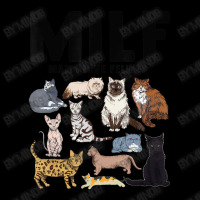 Milf Man I Love Felines Cat Vintage V-neck Tee | Artistshot