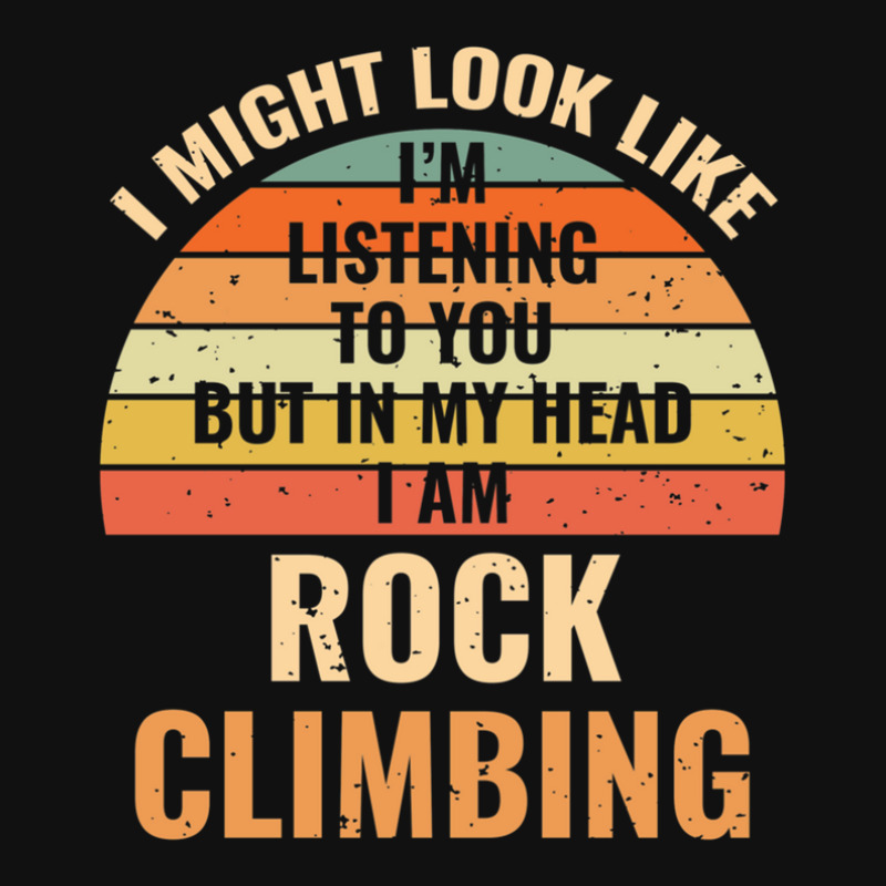 I'm Not Listening In My Head Funny Rock Climbing Gift Fanny Pack | Artistshot