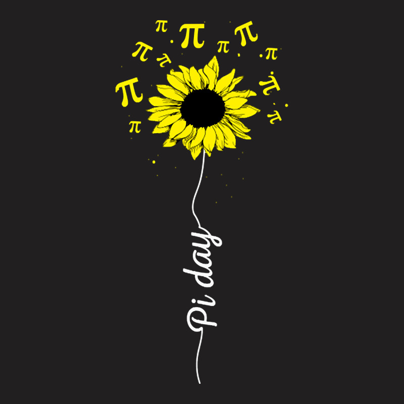 Happy Pi Day Mathematics Math Teacher Sunflower T-Shirt by brumfieldportillo7vlpq8 | Artistshot