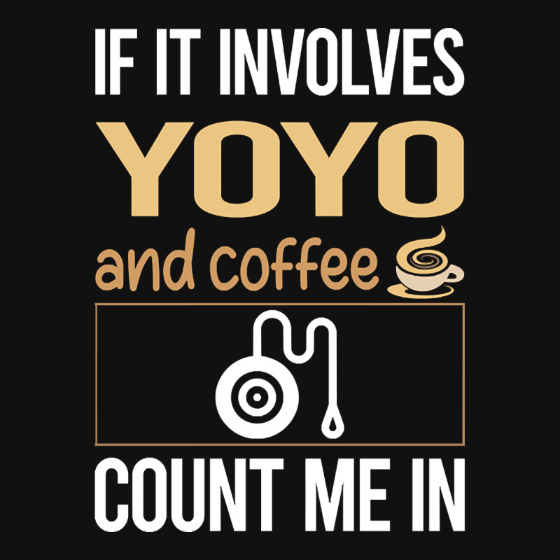 If It Involves Coffee Yoyo Yo-yo Baby Bibs by Ledford Leslie | Artistshot