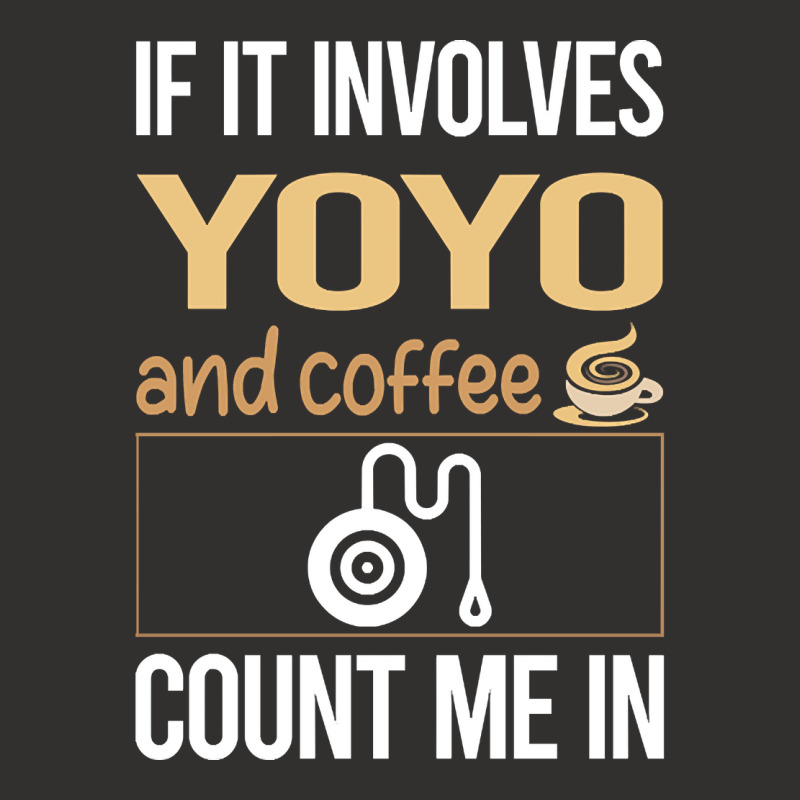 If It Involves Coffee Yoyo Yo-yo Champion Hoodie by Ledford Leslie | Artistshot