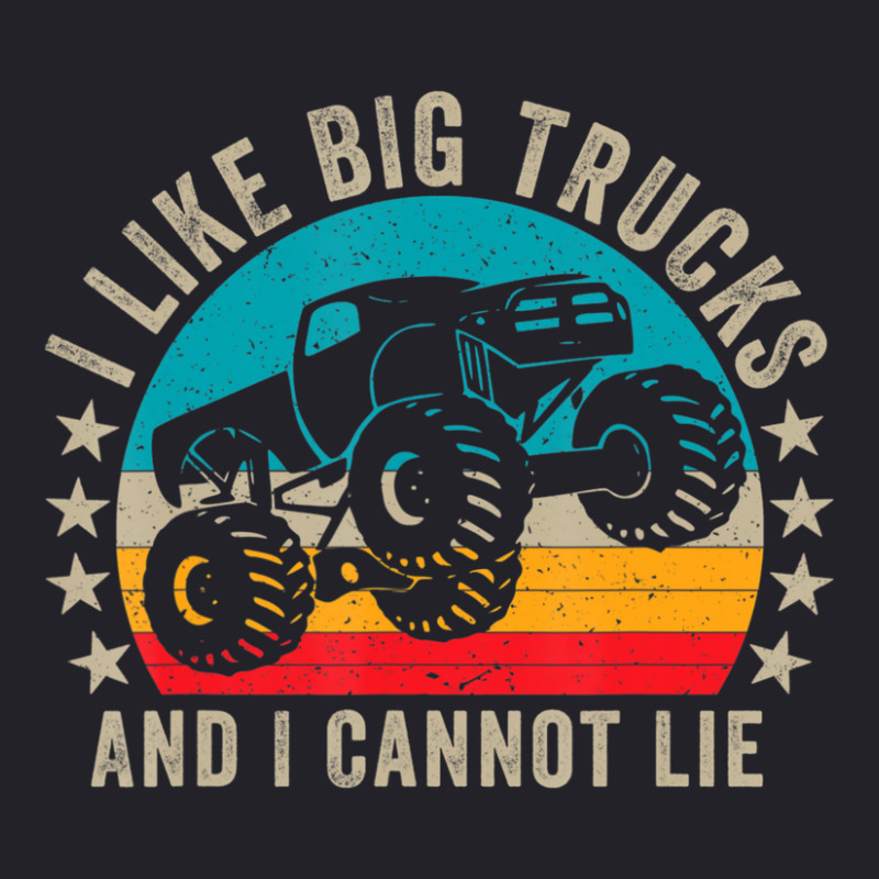 Monster Truck Boys Girls I Like Big Trucks And I Cannot Lie Unisex Sherpa-lined Denim Jacket | Artistshot