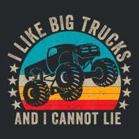 Monster Truck Boys Girls I Like Big Trucks And I Cannot Lie Crewneck Sweatshirt | Artistshot