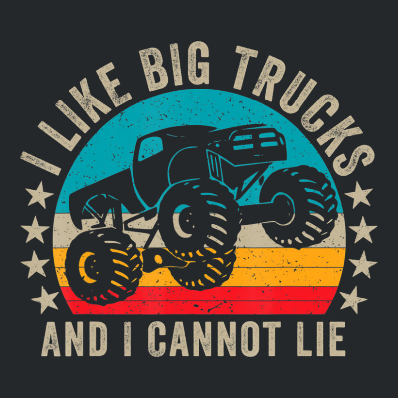 Monster Truck Boys Girls I Like Big Trucks And I Cannot Lie Crewneck Sweatshirt | Artistshot