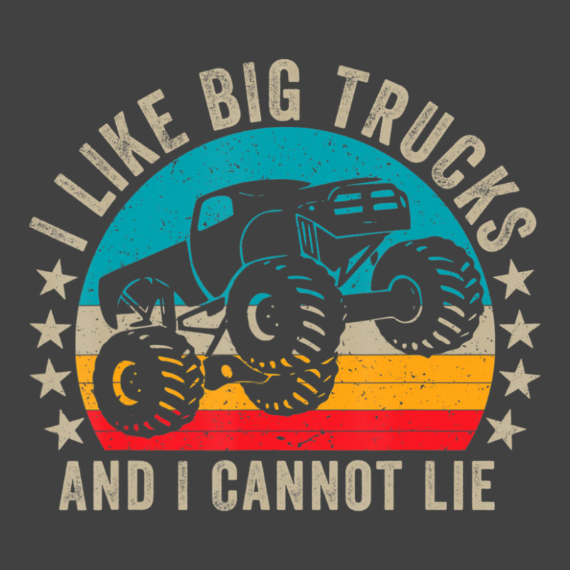 Monster Truck Boys Girls I Like Big Trucks And I Cannot Lie Vintage T-shirt | Artistshot