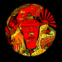 Gold And Red Coffee In Japan Baby Tee | Artistshot