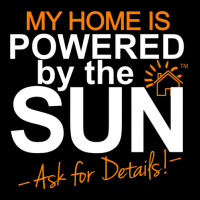 My Home Is Powered By The Sun Solar Home Modelers Adjustable Cap | Artistshot