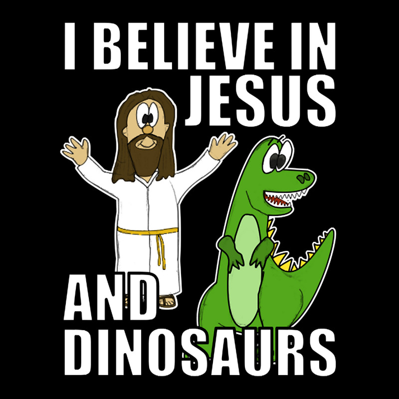 I Believe In Jesus And Dinosaurs Funny Christian Humor Men's 3/4 Sleeve Pajama Set by greggjvandervor | Artistshot