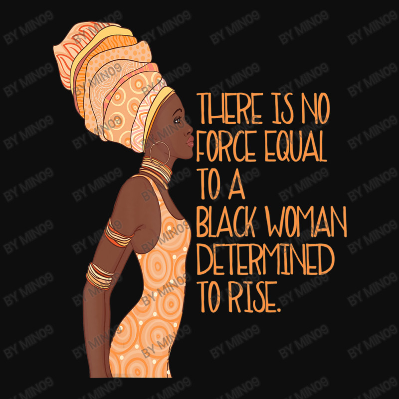 No Force Equal To A Black Woman Determined To Rise African Crop Top by Min09 | Artistshot