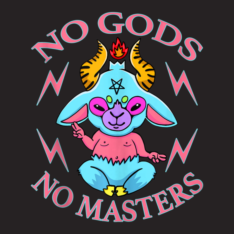 No Gods No Masters Retro Gay Pentagram Atheist Satanism Vintage Cap by rastyrocl | Artistshot