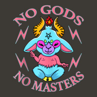 No Gods No Masters Retro Gay Pentagram Atheist Satanism Bucket Hat | Artistshot