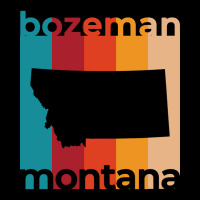 Bozeman Montana Retro Adjustable Cap | Artistshot