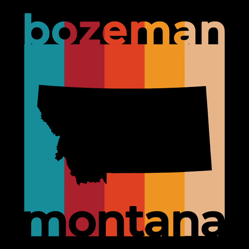 Bozeman Montana Retro Adjustable Cap | Artistshot