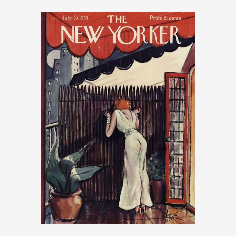 The New Yorker July 1933 Magazine Baby Beanies by dextersimox | Artistshot