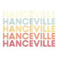 Hanceville Alabama Hanceville Al Retro Vintage Text T Shirt V-neck Tee | Artistshot