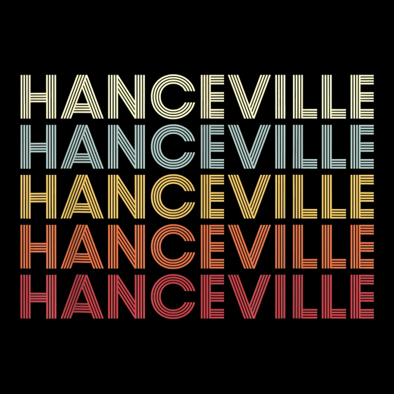 Hanceville Alabama Hanceville Al Retro Vintage Text T Shirt Long Sleeve Shirts by gswarnkab | Artistshot