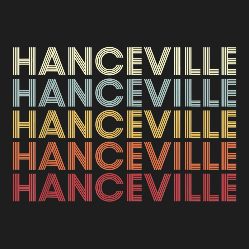 Hanceville Alabama Hanceville Al Retro Vintage Text T Shirt Classic T-shirt by gswarnkab | Artistshot