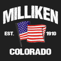 Milliken Colorado Co Usa Stars & Stripes Vintage Style Ladies Polo Shirt | Artistshot