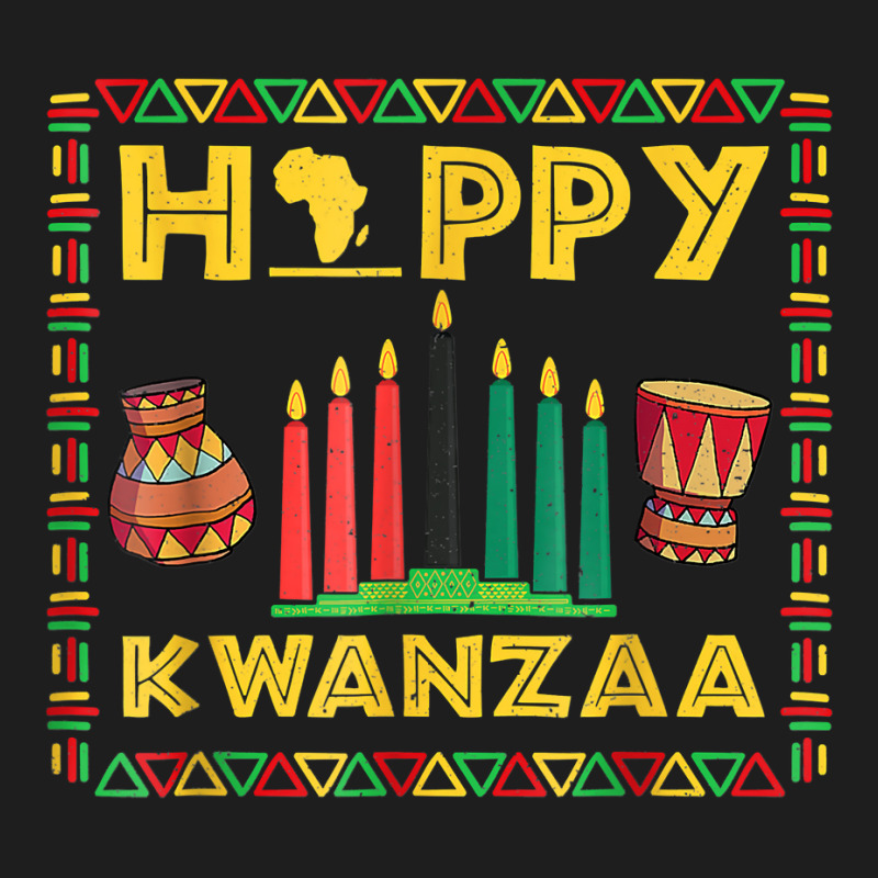 Happy Kwanzaa Kinara, Mishumaa With 7 Principles T Shirt Classic T-shirt by gswarnkab | Artistshot