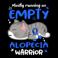 Mostly Running On Empty Alopecia Warrior-1ml0k V-neck Tee | Artistshot