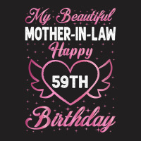 Mother In Law Birthday 59th T-shirt | Artistshot