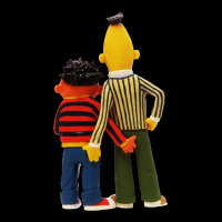 Real Love Bert And Ernie V-neck Tee | Artistshot