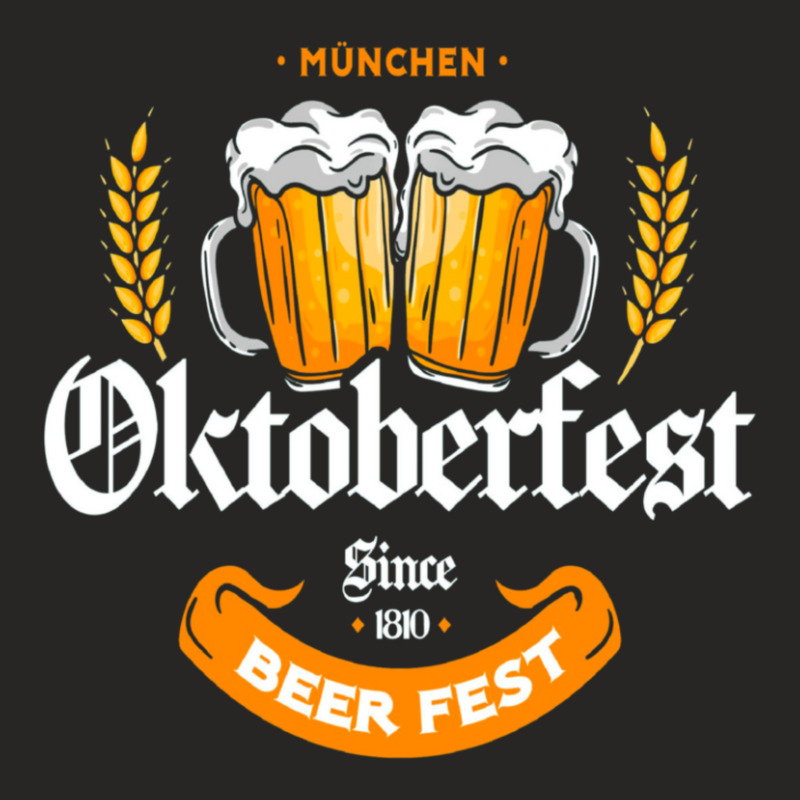 Oktoberfest Germany Beer Fest Ladies Fitted T-Shirt by Min06 | Artistshot