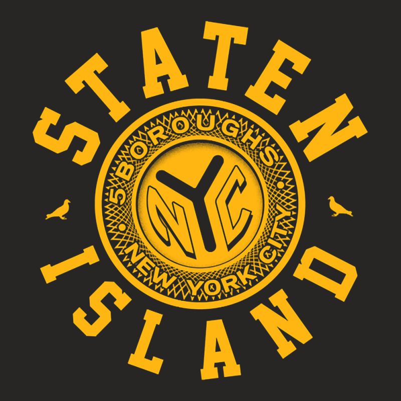 Staten Island Small Token Ladies Fitted T-Shirt by oatesorlandoi9eepf | Artistshot