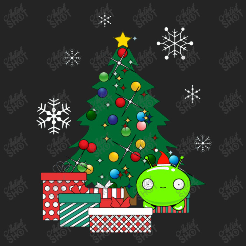 Mooncake Around The Christmas Tree Final Space 3/4 Sleeve Shirt by dominobabuk | Artistshot