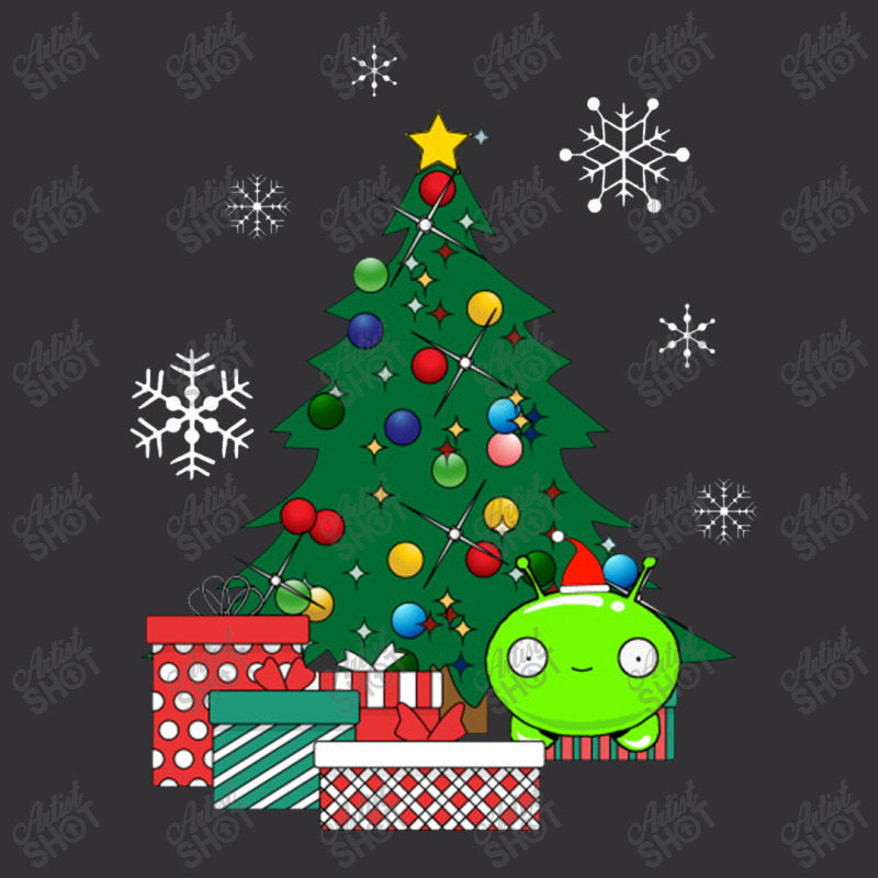 Mooncake Around The Christmas Tree Final Space Vintage Short by dominobabuk | Artistshot