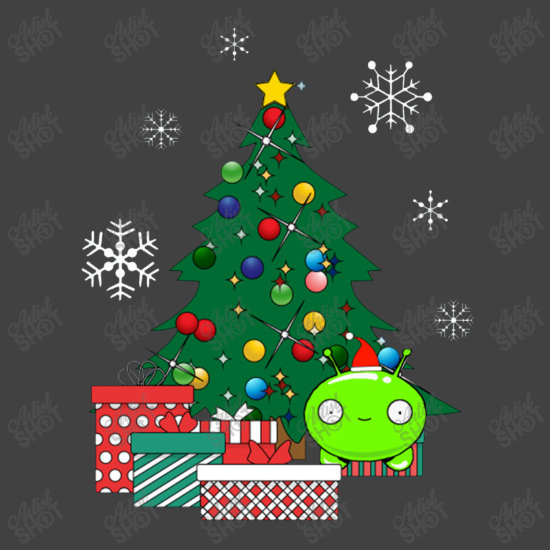 Mooncake Around The Christmas Tree Final Space Vintage T-Shirt by dominobabuk | Artistshot