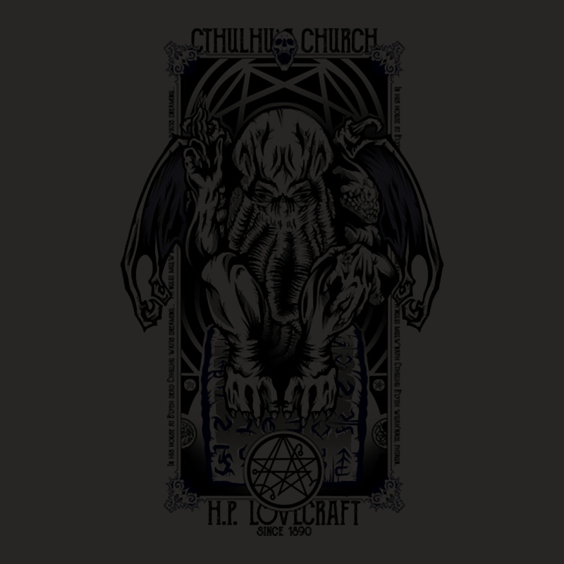 Cthulhu's Church Ladies Fitted T-Shirt by mckeebeckett3l9yxd | Artistshot