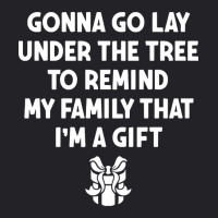 Funny Christmas Gonna Go Lay Under The Tree Gifts For Kids Youth Tee | Artistshot