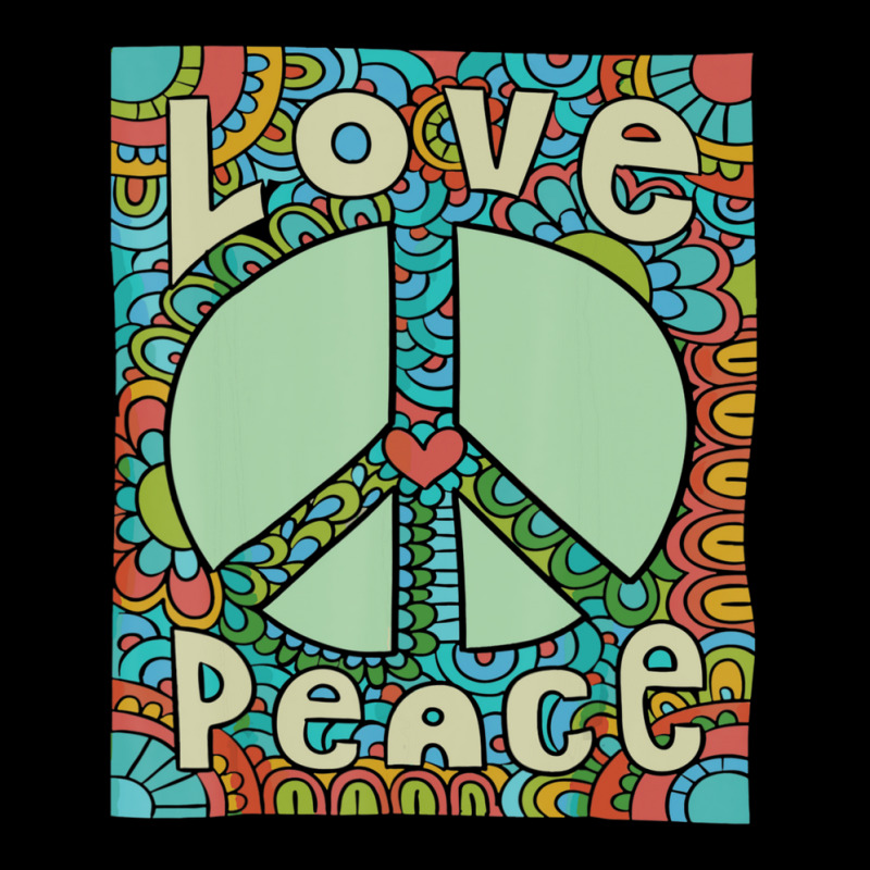 Peace Sign Love 60s 70s Tie Die Hippie Costume Adjustable Cap | Artistshot