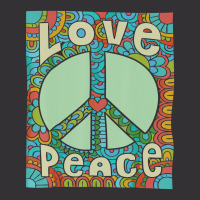 Peace Sign Love 60s 70s Tie Die Hippie Costume Vintage Hoodie And Short Set | Artistshot