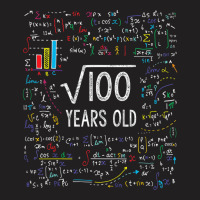 Kids Square Root Of 100 10th Birthday 10 Year Old Gifts Math Bday T-shirt | Artistshot