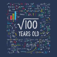 Kids Square Root Of 100 10th Birthday 10 Year Old Gifts Math Bday Men Denim Jacket | Artistshot