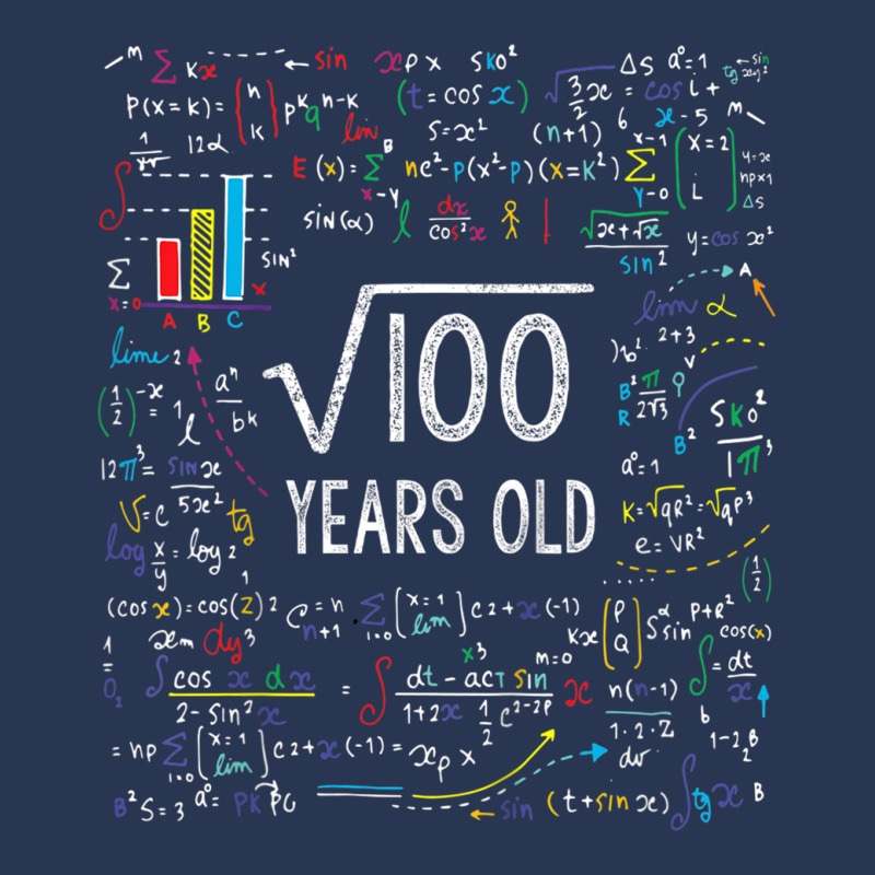 Kids Square Root Of 100 10th Birthday 10 Year Old Gifts Math Bday Men Denim Jacket | Artistshot