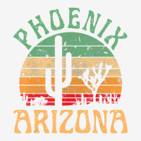 Phoenix Arizona Desert Cactus Retro Sunset Outdoors Retro License Plate Frame | Artistshot