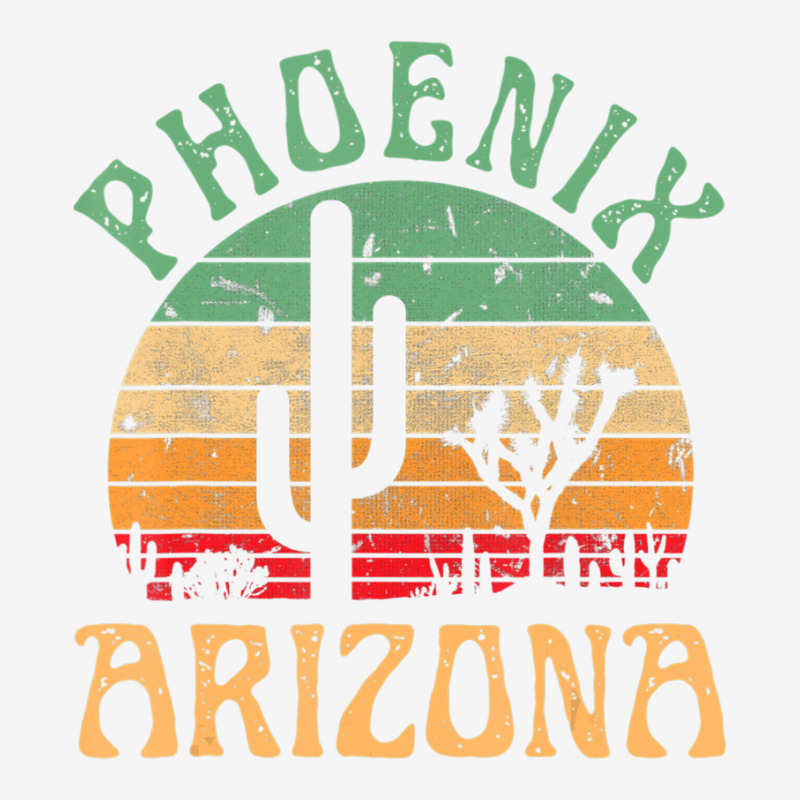 Phoenix Arizona Desert Cactus Retro Sunset Outdoors Retro Bicycle License Plate | Artistshot