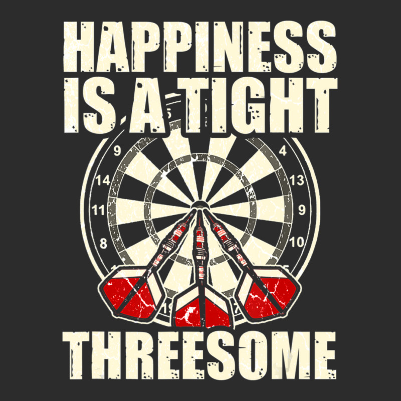 Darts Funny Happiness Is A Tight Threesome Club Gif Exclusive T-shirt by degreesgunner | Artistshot