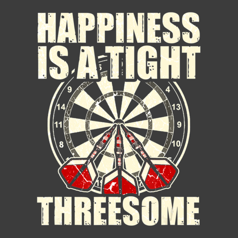 Darts Funny Happiness Is A Tight Threesome Club Gif Men's Polo Shirt by degreesgunner | Artistshot