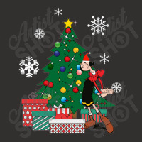 Olive Oyl Around The Christmas Tree Popeye  Olive Oyl Champion Hoodie | Artistshot