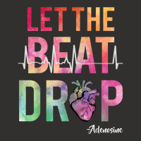 Let The Beat Drop Adenosine  Funny Nurses Gift Shirt Champion Hoodie | Artistshot